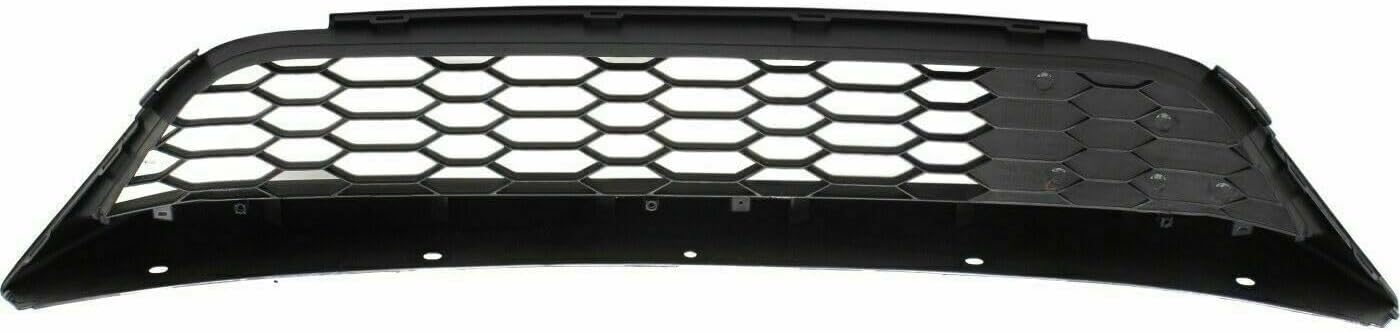 AUTOS PARTS PLUS Front Bumper Lower Grille Without Collision Warning Textured Direct Replacement Compatible With 2016-2017 Honda Accord HO1036126 71152T2FA50
