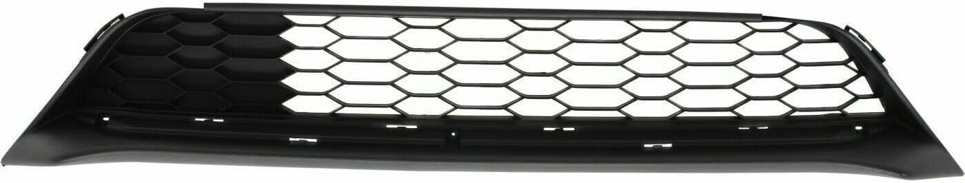 AUTOS PARTS PLUS Front Bumper Lower Grille Without Collision Warning Textured Direct Replacement Compatible With 2016-2017 Honda Accord HO1036126 71152T2FA50