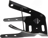 Front Bumper Chrome + Lower Valance Textured + Brackets Left Driver & Right Passenger Side Direct Replacement Compatible With 1999-2002 Ford Expedition / 1999-2003 F-150 FO1067129