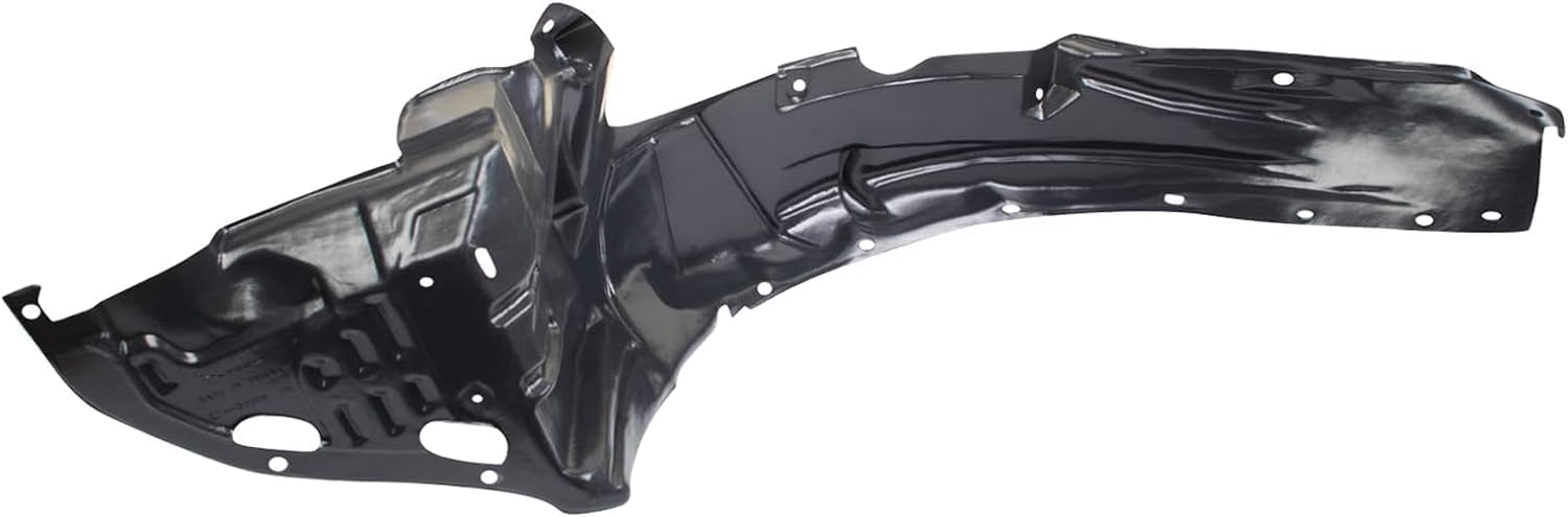Front Fender Liner Right Passenger Side Direct Replacement Compatible With 2003-2007 Honda Accord HO1249114 74101SDAA00