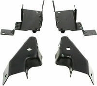 Front Bumper Chrome + Grille + Upper Cover + Valance + Brackets Set + Head & Signal Lamp RH & LH Side Direct Replacement Compatible With Silverado 1500 2003-2006 / Avalanche 2002-2006