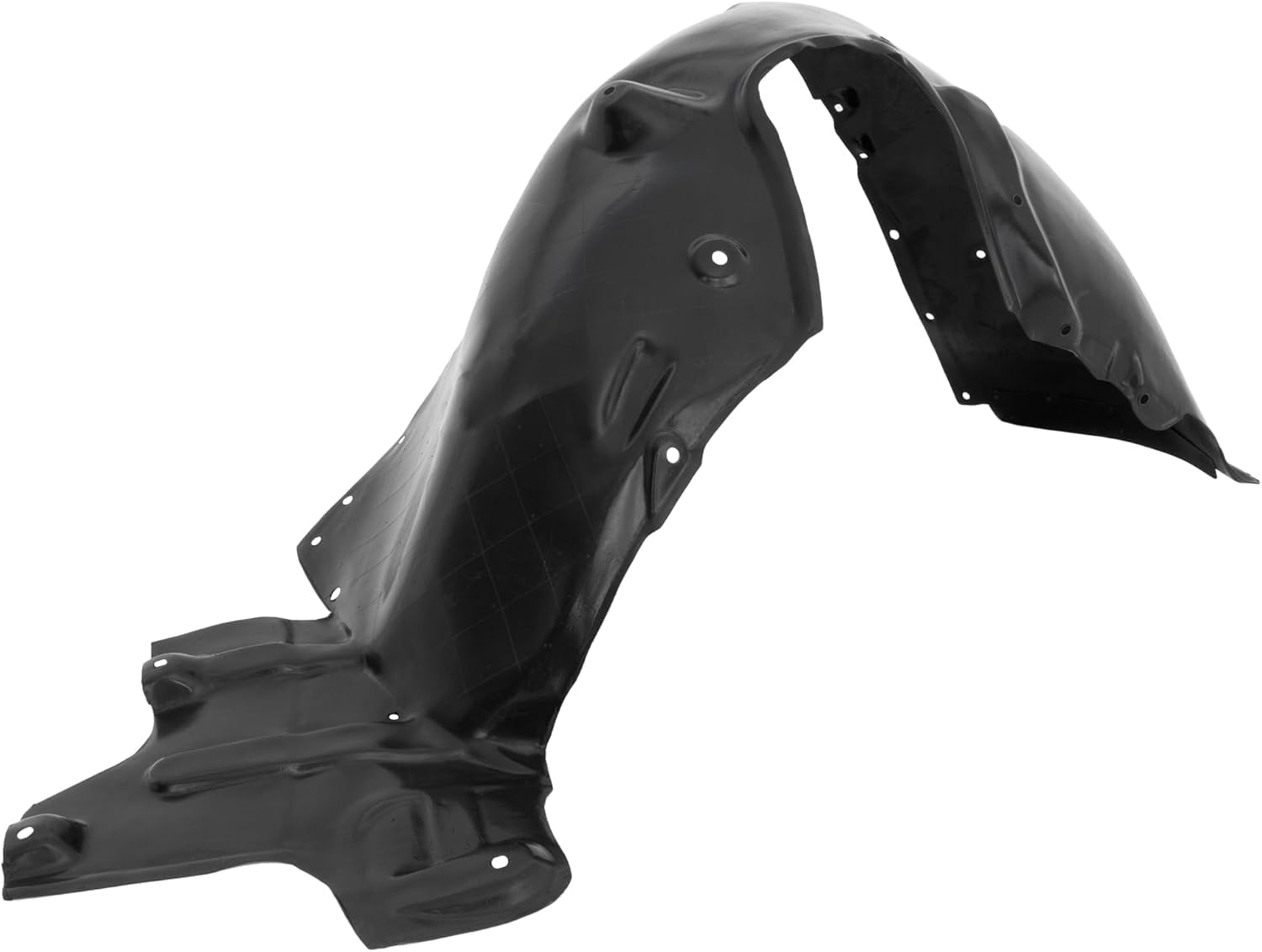 Front Fender Liner Left Driver Side Direct Replacement Compatible With 2015-2016 Hyundai Genesis / 2017 G80 HY1248174 86811B1000