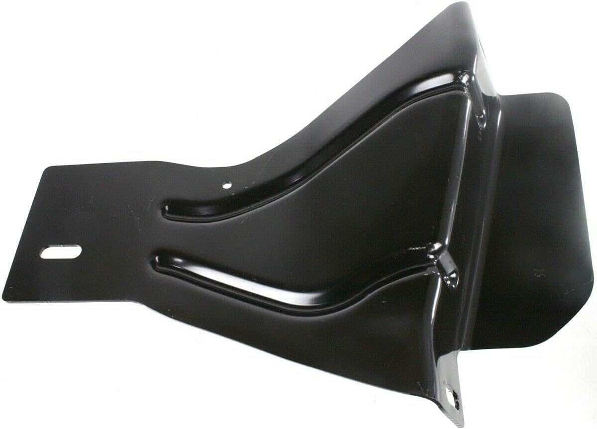 Front Bumper Primed Steel + Upper Molding + Lower Valance Spoiler Textured + Mounting Bracket Left & Right Side Direct Replacement Compatible With 2008-10 Ford F-250 F-350 Super Duty