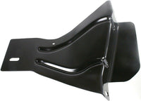 Front Bumper Primed Steel + Upper Molding + Lower Valance Spoiler Textured + Mounting Bracket Left & Right Side Direct Replacement Compatible With 2008-10 Ford F-250 F-350 Super Duty