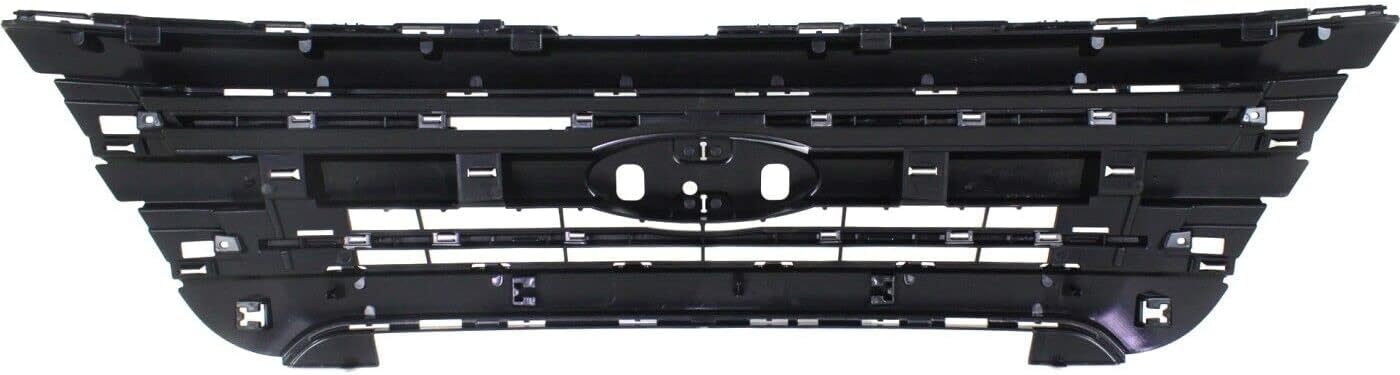 Front Inner Grille Shell | Mounting Header Panel Direct Replacement Compatible With 2011-2015 Ford Explorer / 2013-2015 Police Interceptor FO1223118 BB5Z8A284AA