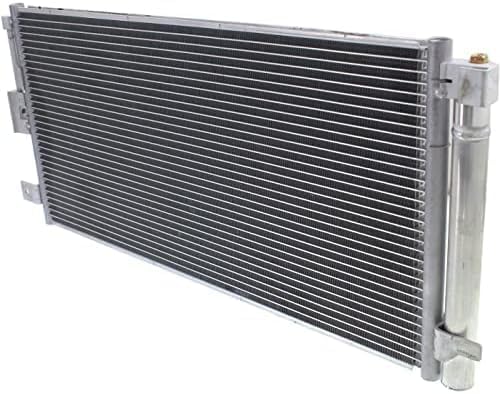 Front A/C Condenser Aluminum Core Direct Replacement Compatible With 2012-2019 Fiat 500 FI3030100 68073679AA