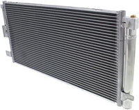 Front A/C Condenser Aluminum Core Direct Replacement Compatible With 2012-2019 Fiat 500 FI3030100 68073679AA