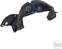 Front Fender Liner Right Passenger Side Direct Replacement Compatible with 1999-2004 Honda Odyssey HO1249111 74101S0XA00