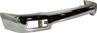 Front Bumper Face Bar Chrome Steel Direct Replacement Compatible With 1996-1998 Toyota 4Runner TO1002162 5210135300
