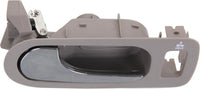 Front Interior Door Handel Light Gray Bezel with Chrome Lever Direct Replacement Compatible with 2005-2009 Buick Lacrosse/Allure GM1352161 15779701