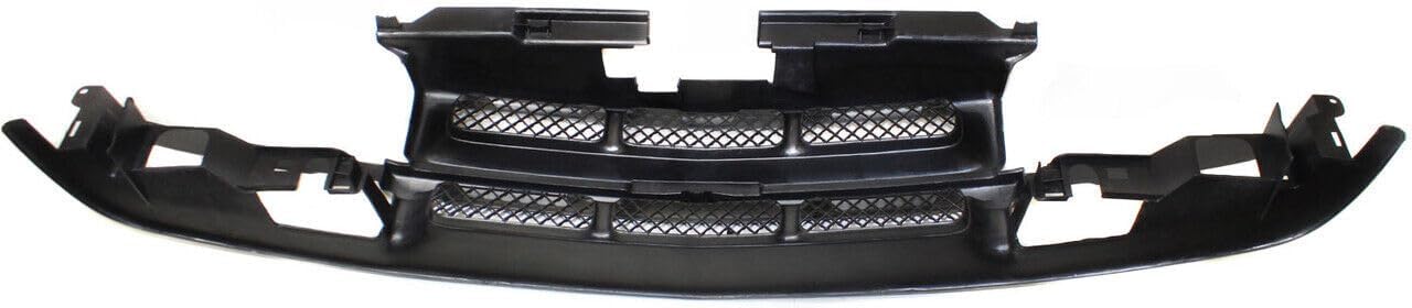 Front Grille Primed Shell & Mesh Insert Direct Replacement Compatible With 1998-2005 Chevrolet Blazer / 1998-2004 S10 GM1200418 12472710
