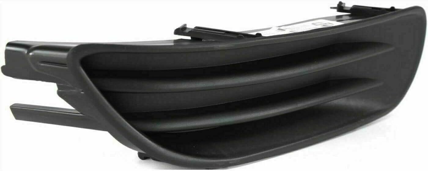 Set Of 2 Front Fog Light Cover Primed Left Driver & Right Passenger Side Direct Replacement Compatible With 2003-2004 Toyota Corolla TO1039103 TO1038103 5212802060 5212702070