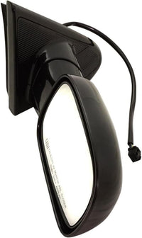 Front Power Mirror Manual Folding Heated Primed Right Passenger Side Direct Replacement Compatible With 2001-2007 Dodge Caravan CH1321199 4894404AF