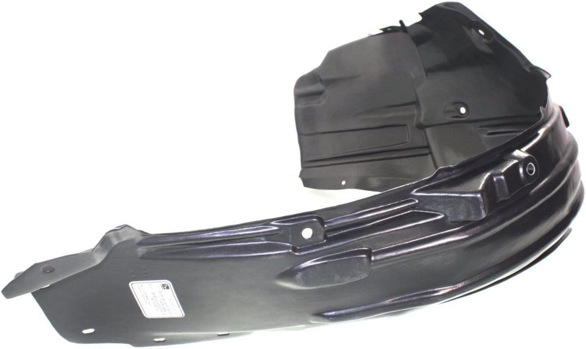 Front Fender Liner Right Passenger Side Direct Replacement Compatible With 2009-2011 Acura TL AC1249125 74101TK4A00