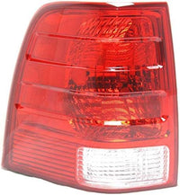 Set of 2 Tail Lights Lens And Housing Right Passenger & Left Driver Side Direct Replacement Compatible With 2003-2006 Ford Expedition FO2801166 FO2800166 2L1Z13404AB 2L1Z13405AB