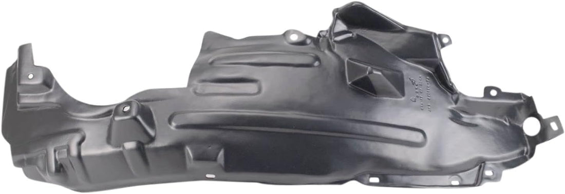 Front Fender Liner Rear Section Left Driver Side Direct Replacement Compatible With 2003-2004 Infiniti G35 IN1248103 63843AL500