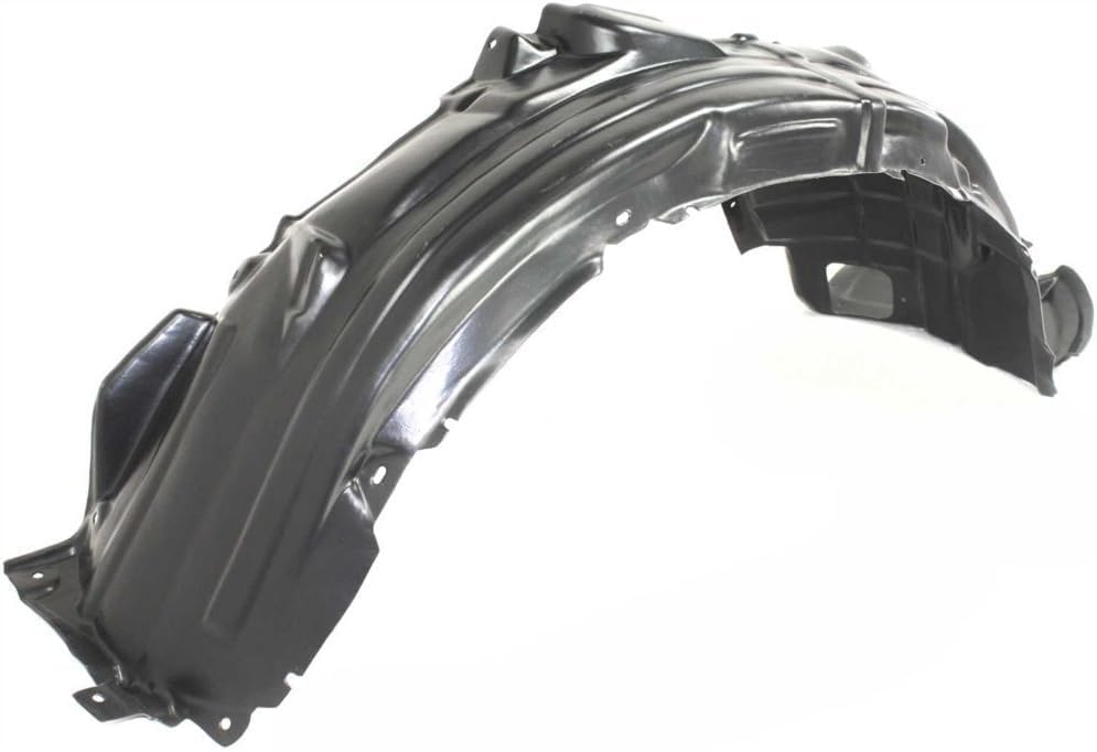 Front Inner Fender Liner Right Passenger Side Direct Replacement Compatible With 2008-2011 Lexus GS350 / GS450h / GS460 LX1249106 5380530150