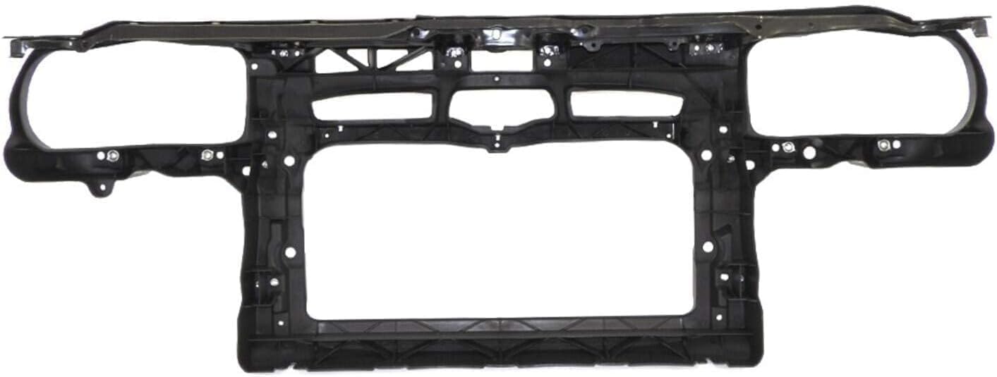 Front Radiator Support Assembly Plastic Direct Replacement Compatible With 1999-2005 Volkswagen Jetta / 1999-2006 Golf VW1225118 1J0805588T