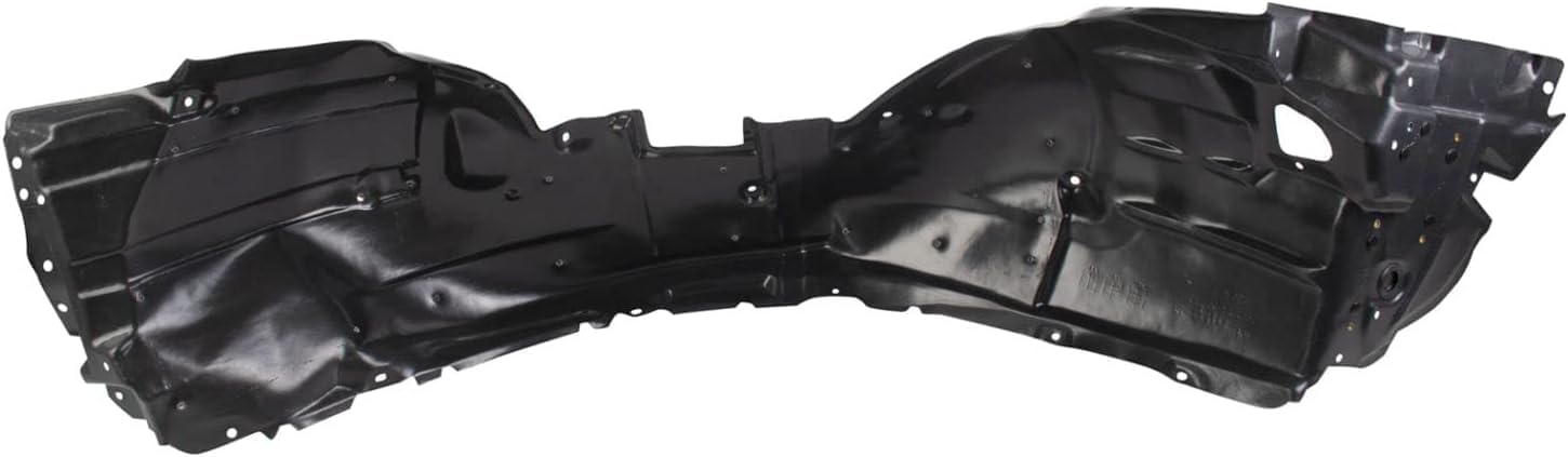 Front Fender Liner Left Driver Side Direct Replacement Compatible With 2010-2012 Lexus LS460 / LS600h LX1248130 5380650061
