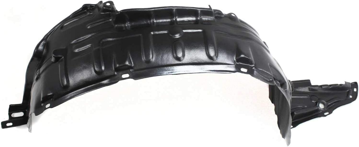 Front Fender Liner Right Passenger Side Direct Replacement Compatible With 1998-1999 Nissan Altima NI1251109 638429E000