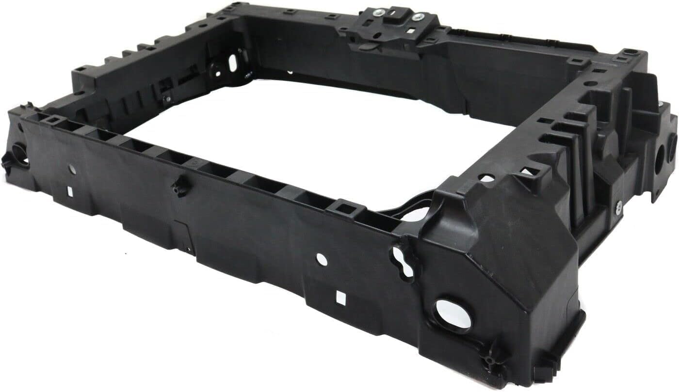 Front Radiator Support Assembly Plastic With Steel Direct Replacement Compatible With 2016-2019 Volkswagen Passat VW1225150 561805588C9B9