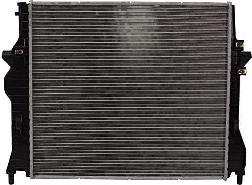 Front Radiator Aluminum Core Direct Replacement Compatible With 2003-2008 Jaguar S-Type / 2009-2015 XF / 2005-2008 Super V8 JA3010121 C2C36506