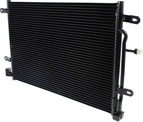 Front A/C Condenser Aluminum Core Direct Replacement Compatible With 2005-2009 Audi A4 AU3030127 8E0260403T
