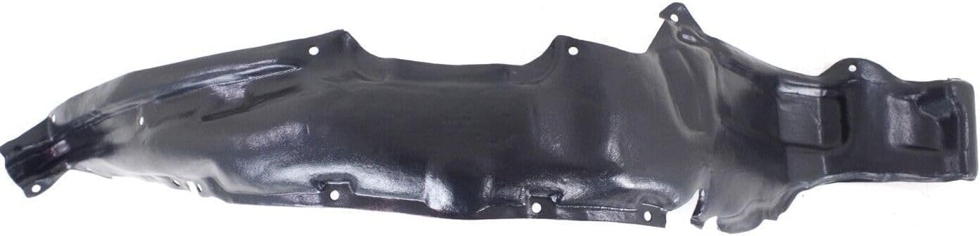 Front Fender Liner Right Passenger Side Direct Replacement Compatible With 1987-1990 Nissan Sentra NI1247101 6384250A00