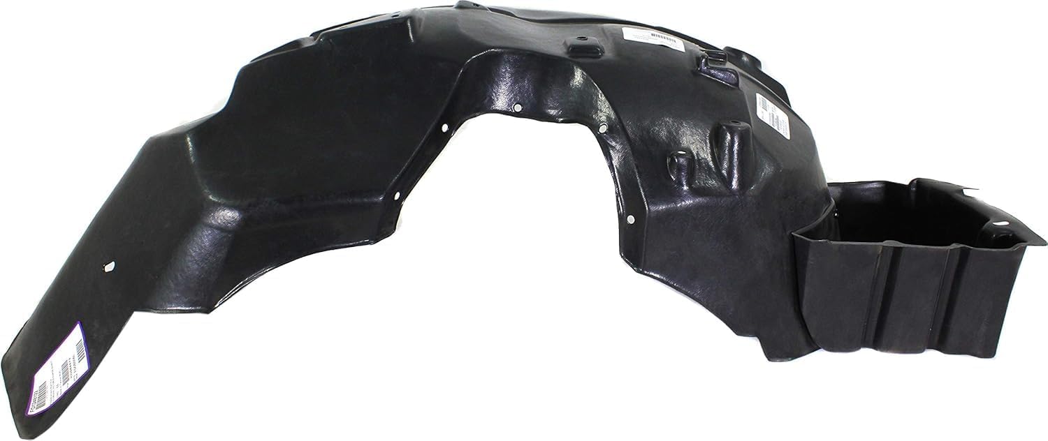 Front Fender Liner Left Driver Side Direct Replacement Compatible With 2003-2011 Ford Crown Victoria/Mercury Grand Marquis FO1248122 6W7Z16055B