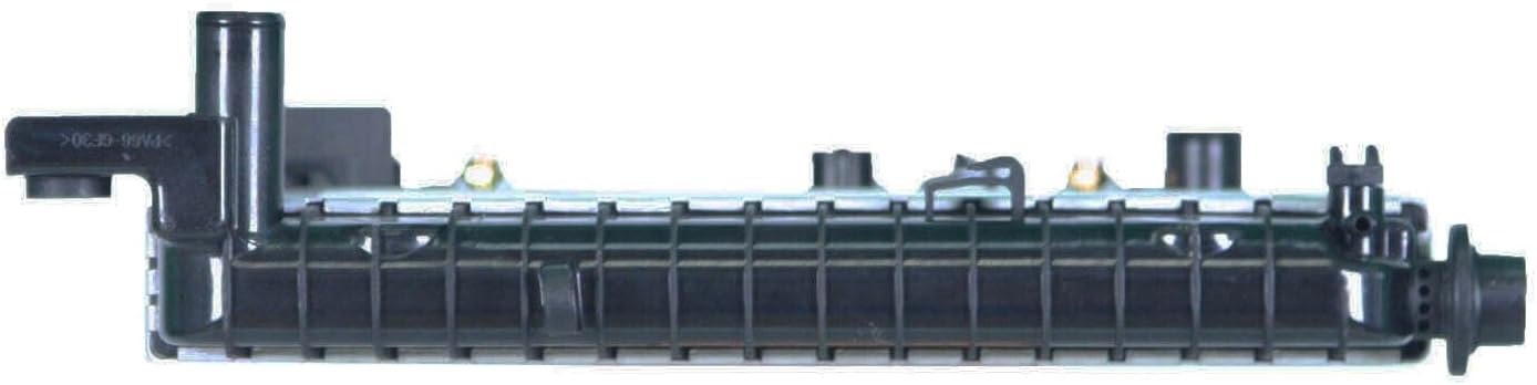 Front Radiator 28 in x 17 in Core Without Rear Auxiliary A/C Direct Replacement Compatible with 1999-2004 Chevrolet Silverado/GMC Sierra 1500 GM3010436 15193110