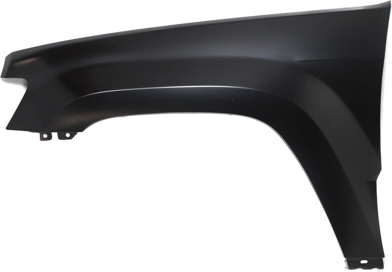 Front Fender Primed Steel Left Driver Side Direct Replacement Compatible With 2005-2010 Jeep Grand Cherokee CH1240242 55394451AB