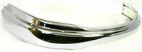 Front Bumper Chrome + Upper Cover + Lower Valance Primed + Brackets Left & Right Side Direct Replacement Compatible With Ford F-150 1999-2002 FO1095194 FO1066138 FO1067138 FO1057282