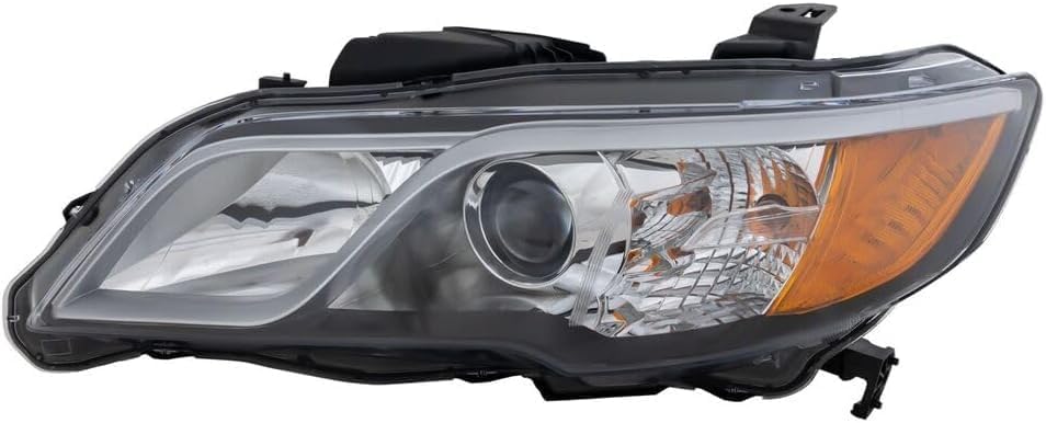 Front Head Light Assembly Halogen Left Driver Side Direct Replacement Compatible With 2013-2015 Acura RDX AC2502123 33150TX4A11