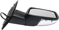 Front Mirror Power Folding Heated Textured Left Driver & Right Passenger Side Direct Replacement Compatible With Ram 1500 2013-2018/2500 2013-2017 DG100ER-S DG100EL-S