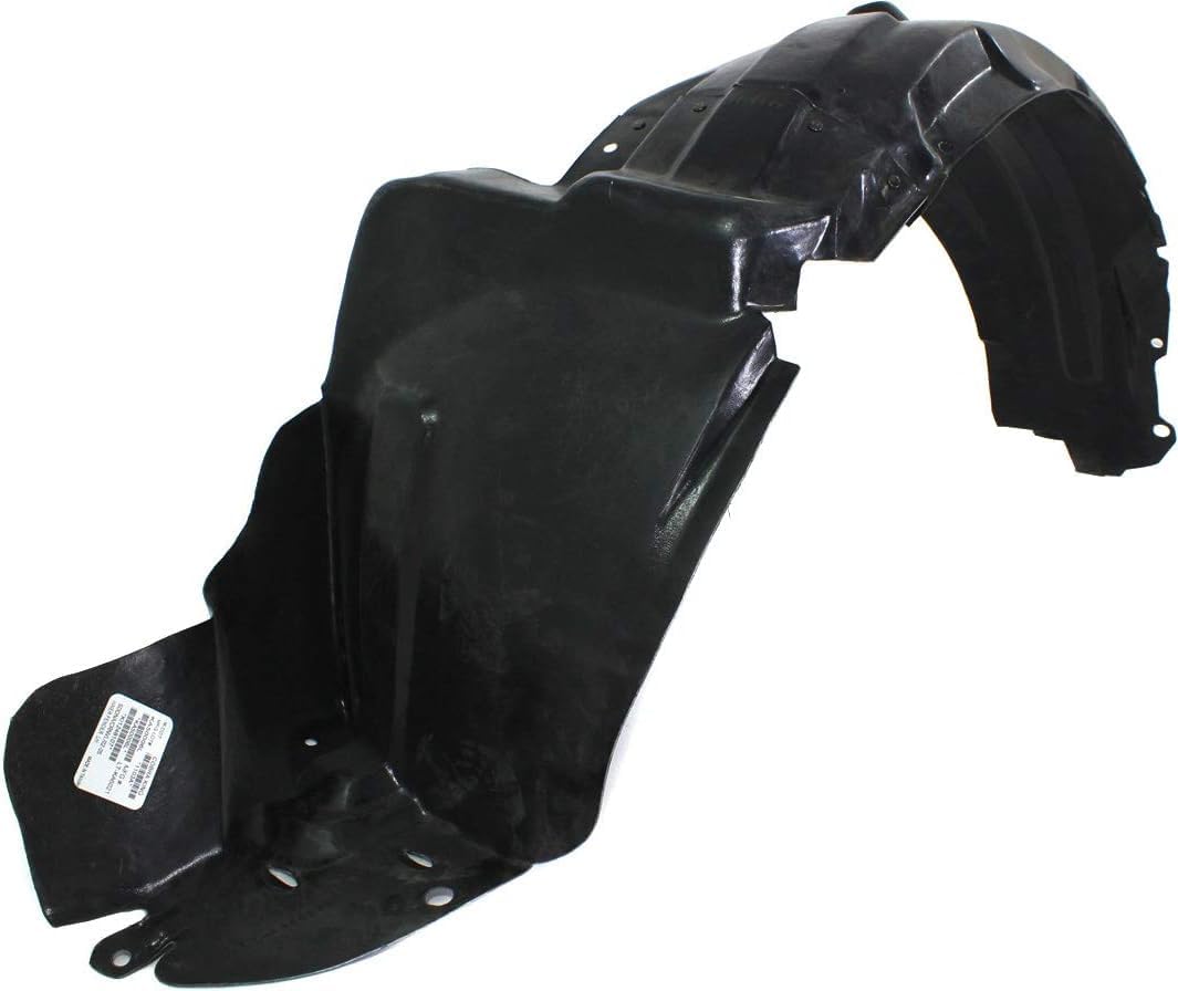 Front Fender Liner Left Driver Side Direct Replacement Compatible With 2002-2005 Kia Sedona KI1248107 0K53A56141A