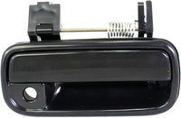 Set of 2 Front Exterior Door Handle Smooth Black Left Driver & Right Passenger Side Direct Replacement Compatible with 1989-1995 Toyota Pickup / 1990-1995 4Runner ‎6921089110-PFM