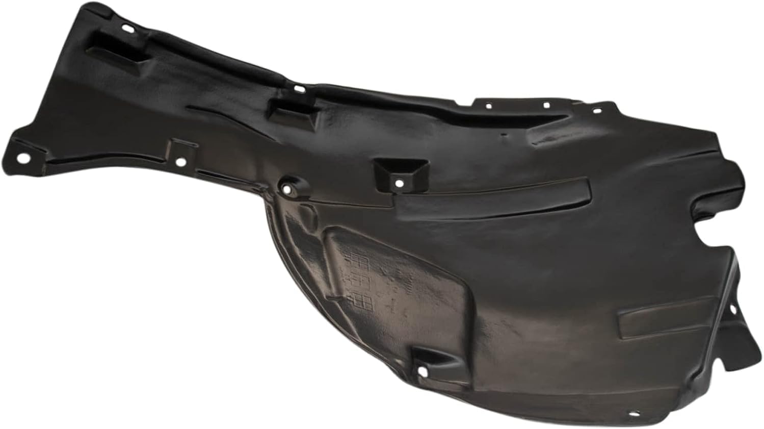 Front Fender Liner Rear Section Left Driver Side Direct Replacement Compatible With 2008-2012 Infiniti EX35 / QX50 IN1248111 638431BA0A