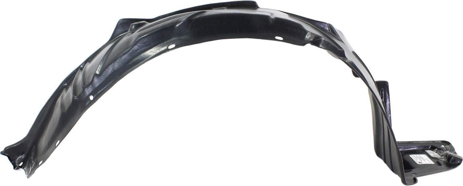 Front Fender Liner Right Passenger Side Direct Replacement Compatible With 2003 Honda Civic HO1249120 74101S5B000