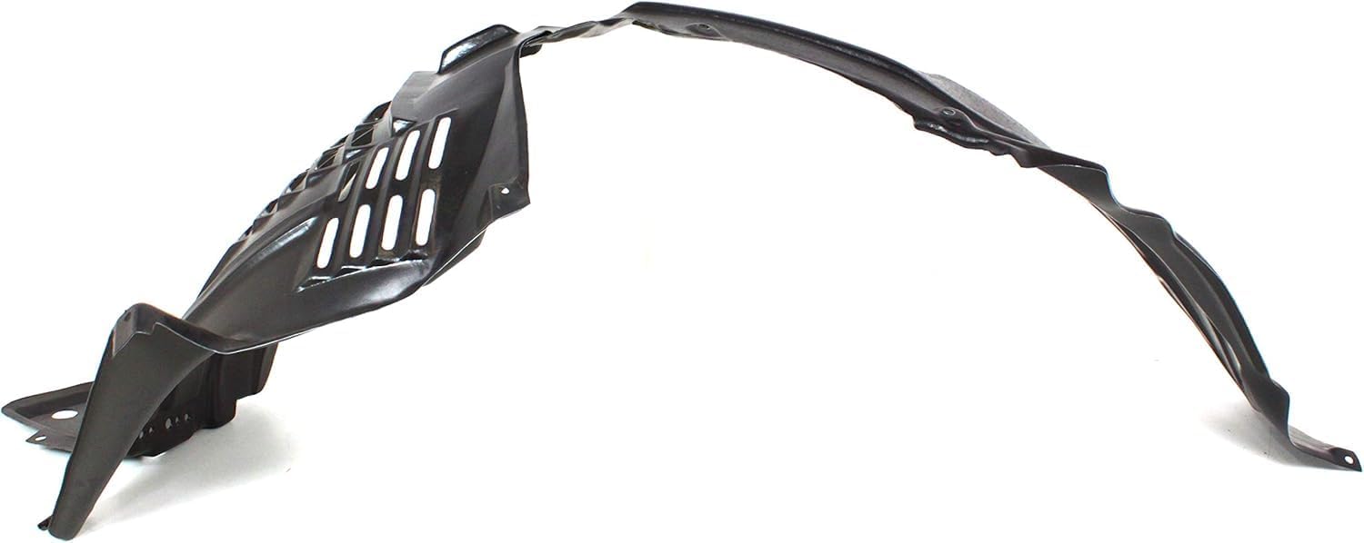 Front Section Fender Liner Right Passenger Side Direct Replacement Compatible With 2008-2015 Lexus LX570 LX1249107 5387560131