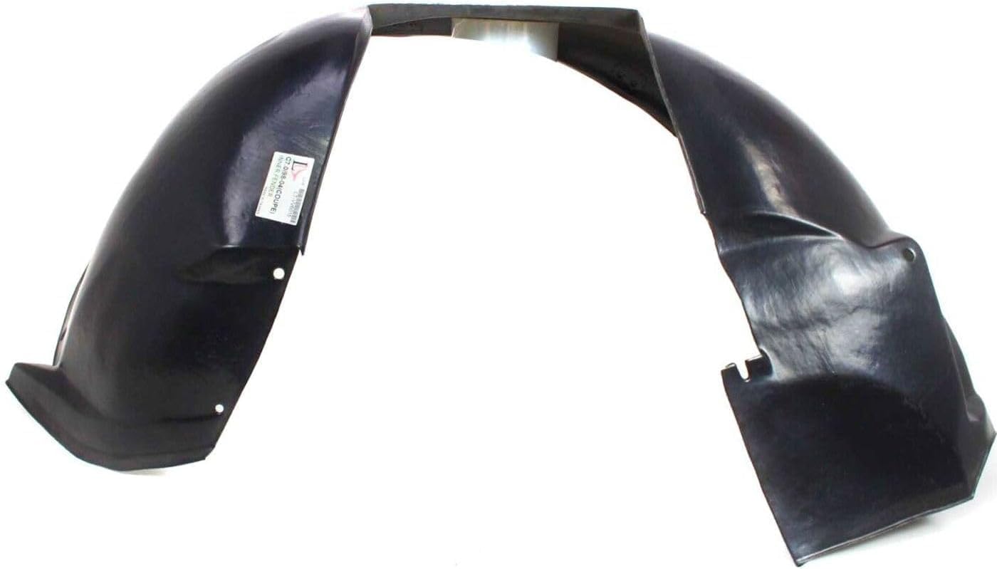 Front Fender Liner Left Driver Side Direct Replacement Compatible With 1998-2004 Volvo C70 VO1248108 86181872