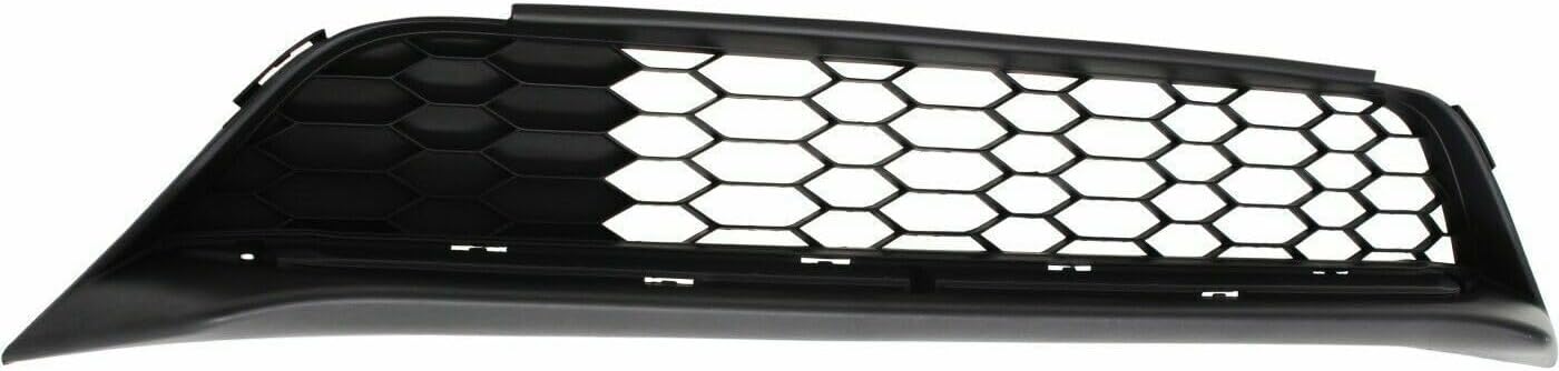 AUTOS PARTS PLUS Front Bumper Lower Grille Without Collision Warning Textured Direct Replacement Compatible With 2016-2017 Honda Accord HO1036126 71152T2FA50