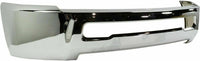 AUTOS PARTS PLUS Front Bumper Chrome Steel Without Fog Light Holes Direct Replacement Compatible With 2010-2018 Dodge Ram 2500 3500 CH1002391 68045699AB