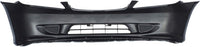 Front Bumper Cover Primed Direct Replacement Compatible With 2004-2005 Honda Civic Sedan Coupe Hybrid HO1000216 04711S5AA91ZZ
