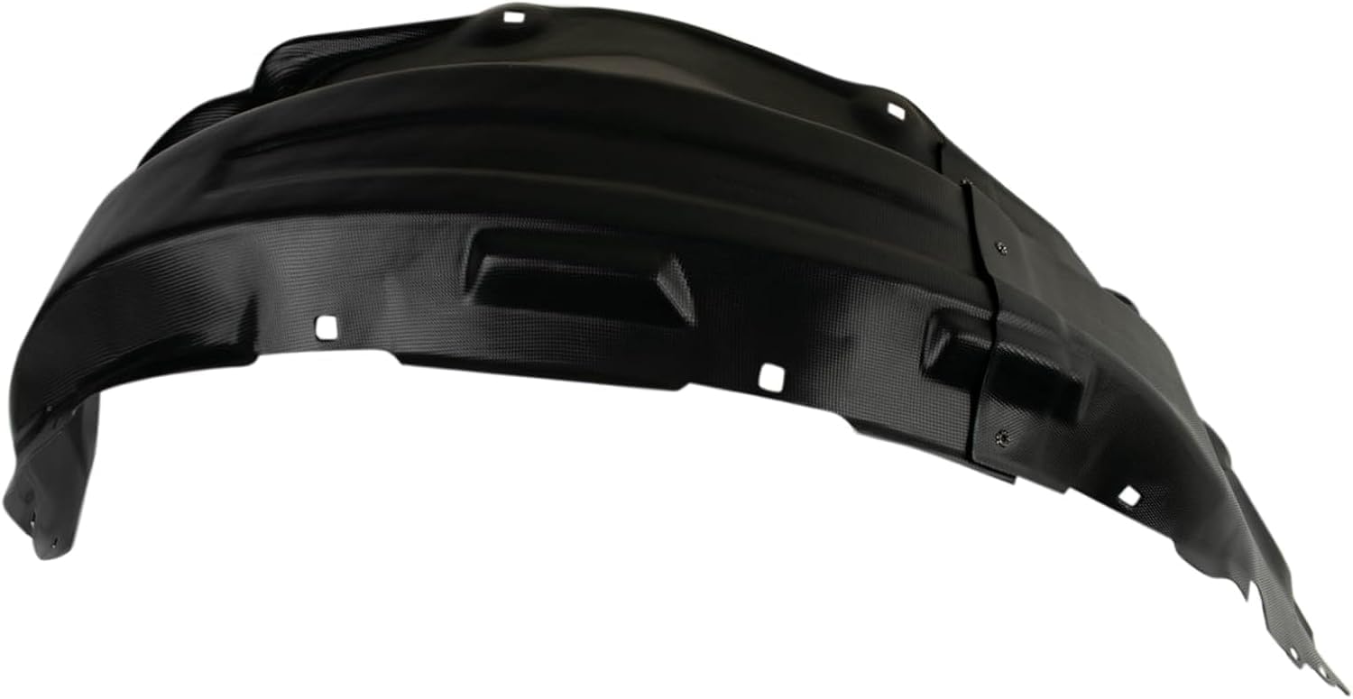 Front Fender Liner Rear Section Right Passenger Side Direct Replacement Compatible With 2007-2013 Toyota Tundra / 2008-2020 Sequoia TO1249145 538070C020