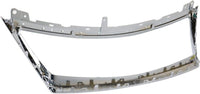 Front Center Main Grille Trim Molding Chrome Direct Replacement Compatible With 2010-2012 Lexus ES350 LX1210103 5311133350