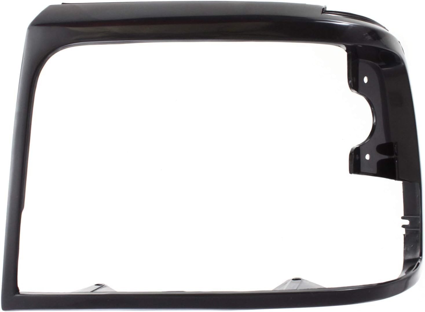 Set Of 2 Front Head Light Door Bezel Primed Left Driver & Right Passenger Side Direct Replacement Compatible With 1992-1997 Ford F-Series ‎FO2513135 FO2512131 F3TZ13064AAA