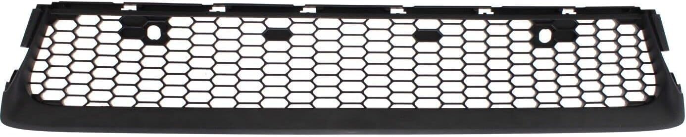 Front Bumper Grille Textured Plastic Direct Replacement Compatible With 2014-2019 Lexus GX460 LX1036125 5311260170