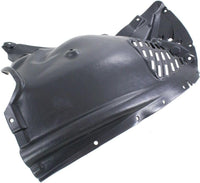 Front Section Fender Liner Plastic Right Passenger Side Direct Replacement Compatible With 2011-2017 BMW X3 / 2015-2018 BMW X4 BM1249126 51717213642-PFM