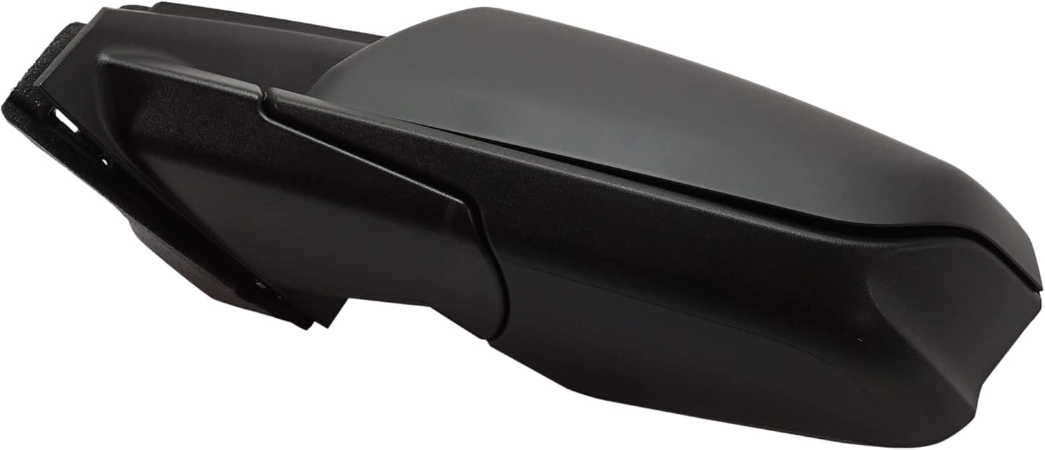 Front Power Mirror Manual Folding Heated Primed Left Driver Side Direct Replacement Compatible With 2018-2023 Chevrolet Equinox/GMC Terrain GM1320560 84225382 23406417