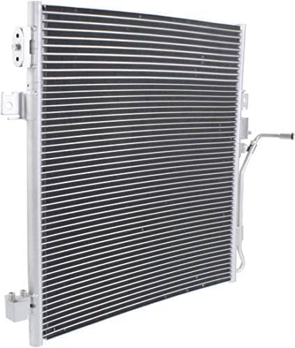 Front A/C Condenser Aluminum Core Direct Replacement Compatible With 2007-2010 Dodge Nitro / 2009-2012 Jeep Liberty CH3030229 68033237AB